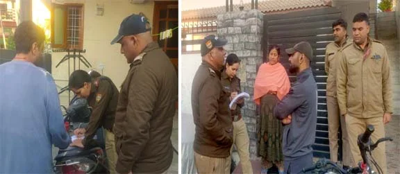 देहरादून में पुलिस का सत्यापन अभियान: 176 से अधिक किराएदारों की जांच, 17 भवन स्वामियों पर ₹1.70 लाख का जुर्माना
